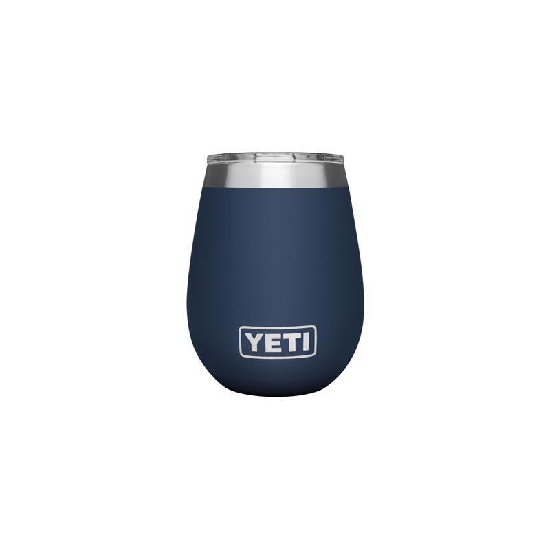 YETI Rambler 10 oz Navy BPA Free Wine Tumbler with MagSlider Lid