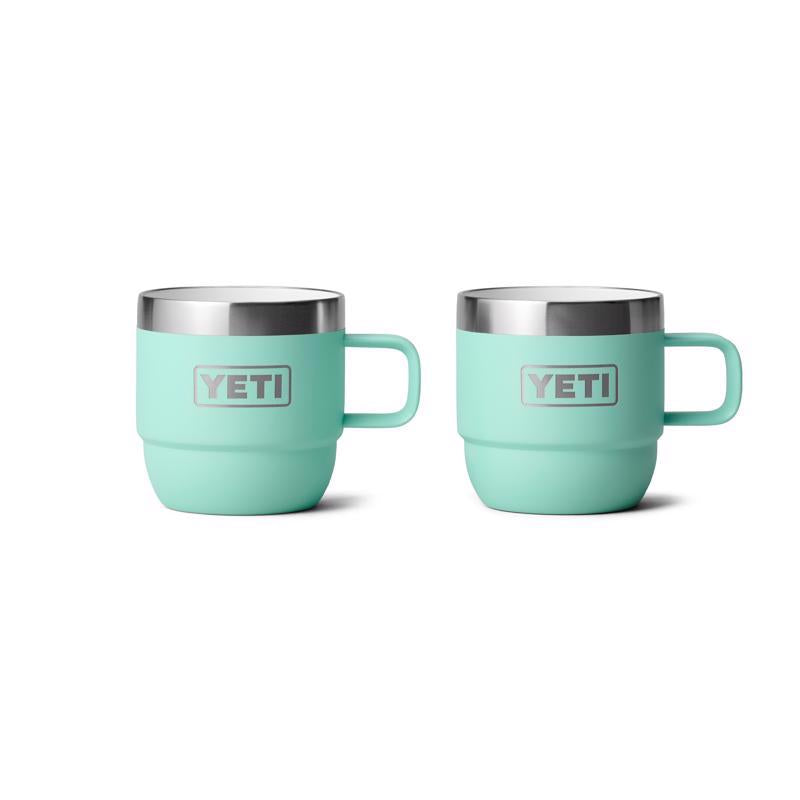 YETI Rambler 6 oz Seafoam BPA Free Espresso Insulated Mug