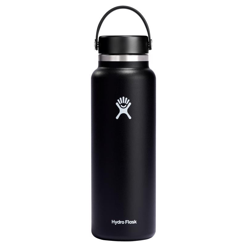 Hydroflask 40 oz Black BPA Free Insulated Bottle