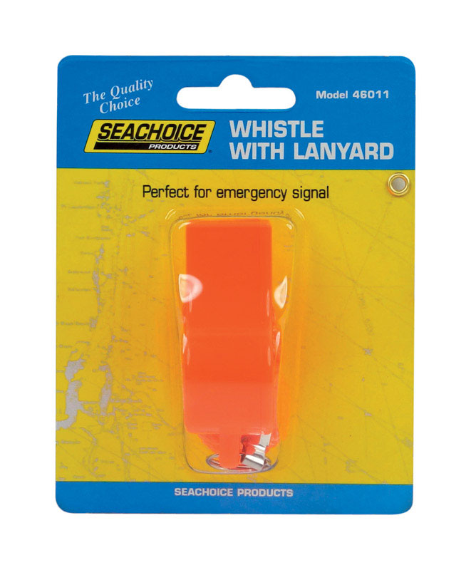Seachoice Plastic Whistle 1 pk