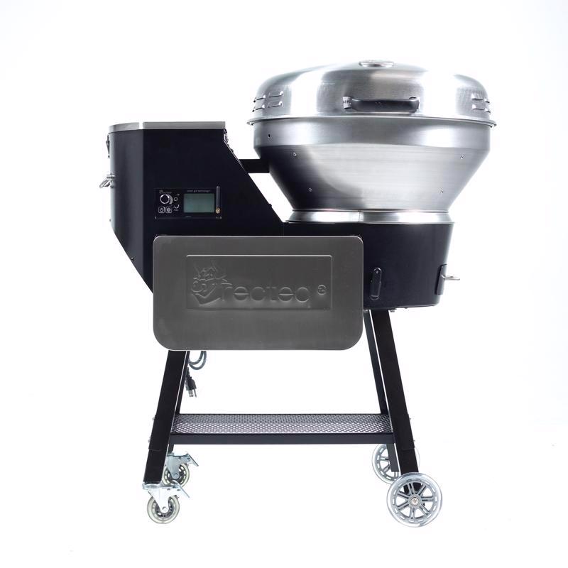 Recteq B380X Bullseye Deluxe 380 Wood Pellet WiFi Grill and Smoker Black/Silver
