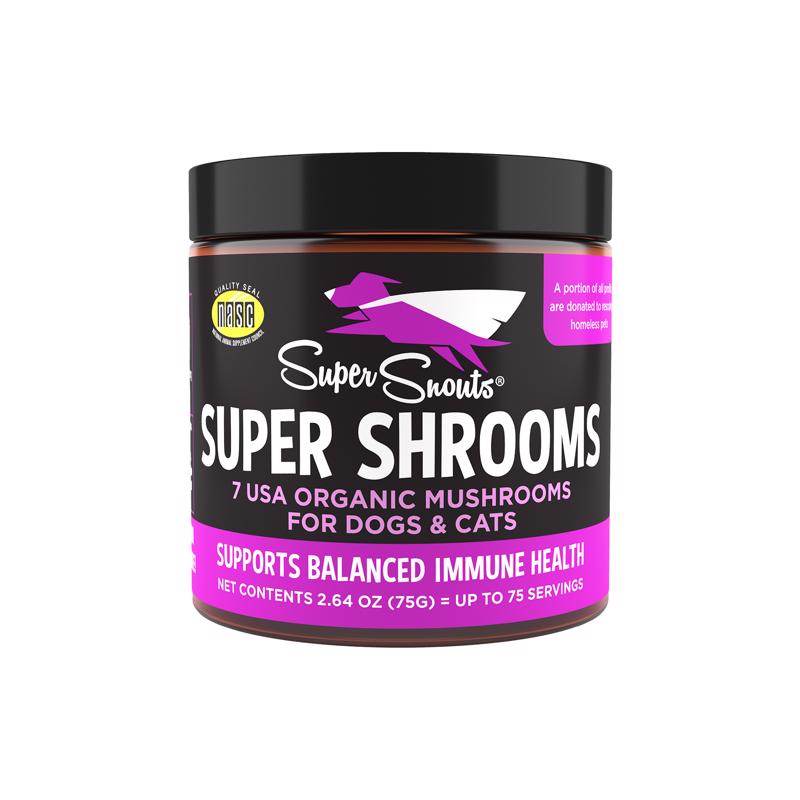 Super Snouts Super Shrooms Cat/Dog Digestive Aid 2.64 oz