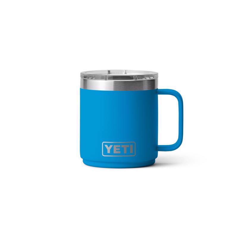 YETI Rambler 10 oz Big Wave Blue BPA Free Mug with MagSlider Lid