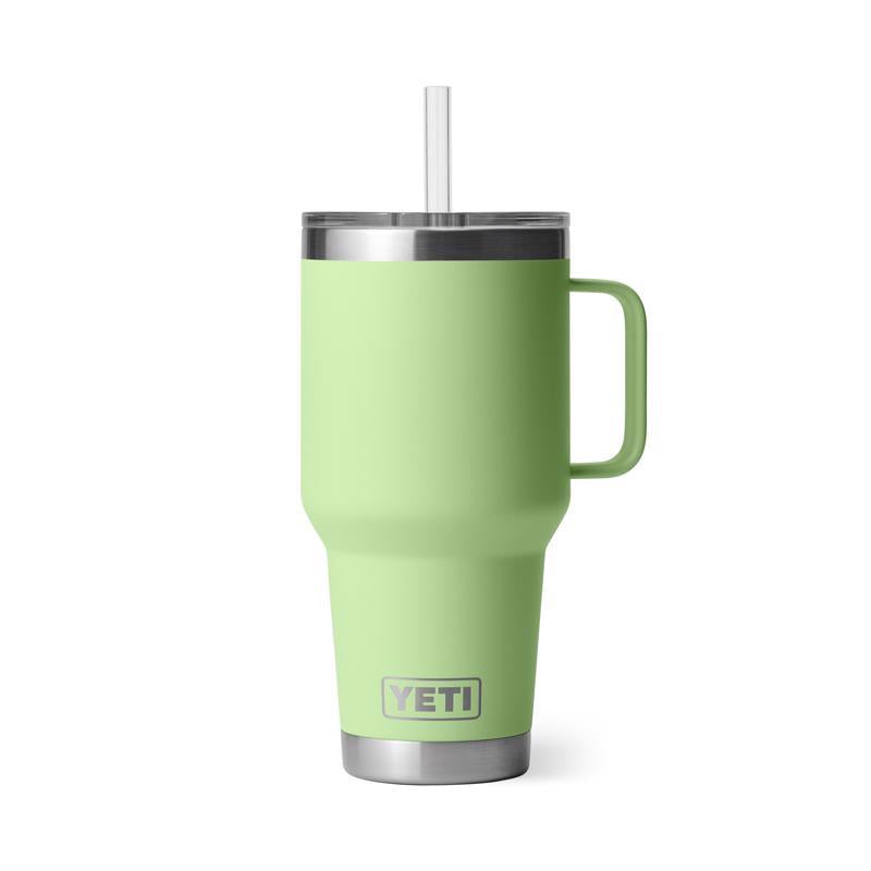 YETI Rambler 35 oz Key Lime BPA Free Straw Mug