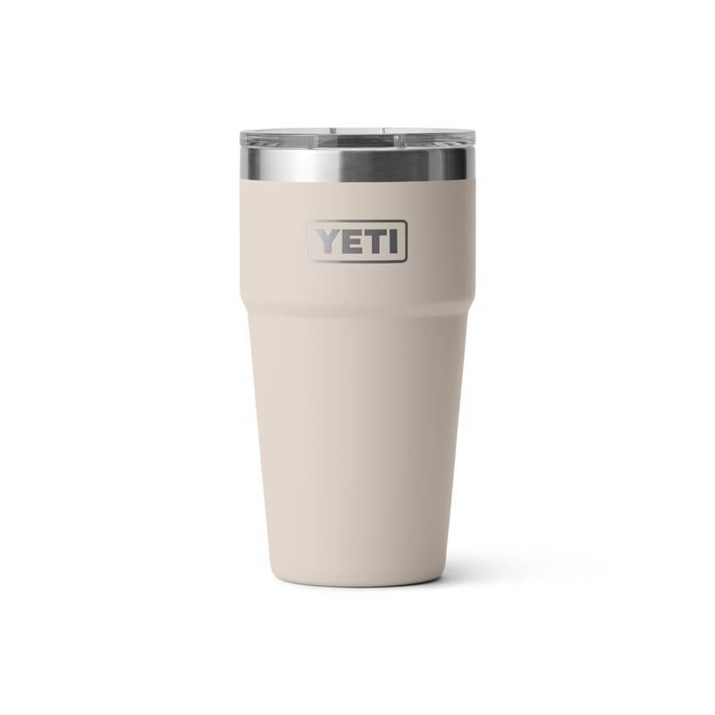 YETI Rambler 20 oz Cape Taupe BPA Free Stackable Tumbler with MagSlider Lid