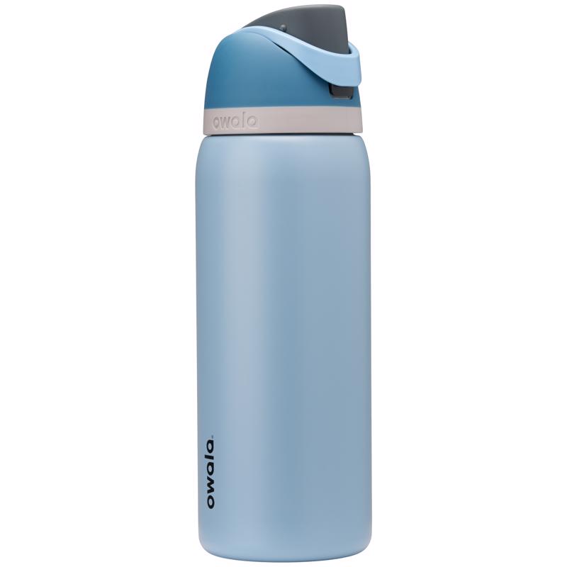Owala FreeSip 32 oz Blue BPA Free Rainstorm Water Bottle with Spout Lid