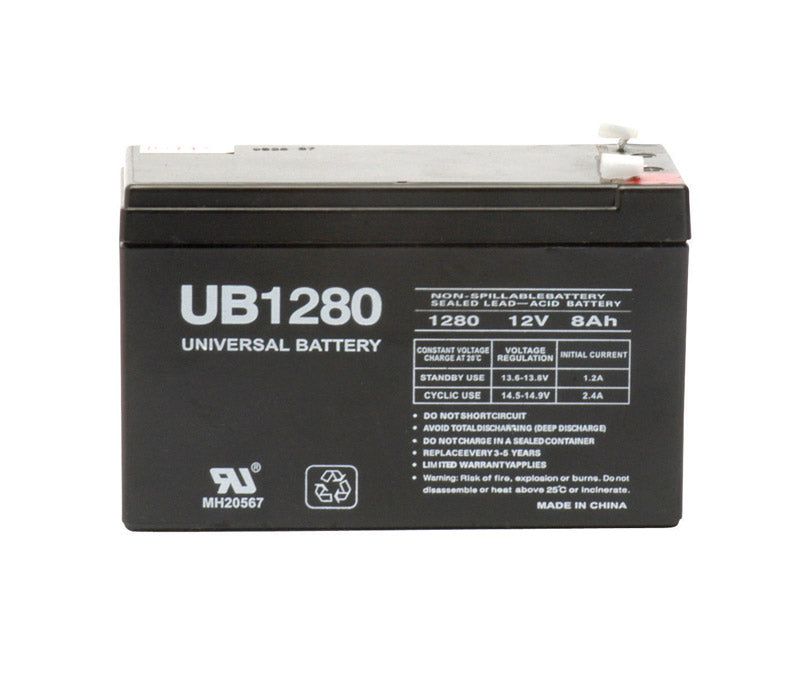 Universal Power Group UB1280 8 Ah 12 V Universal Battery