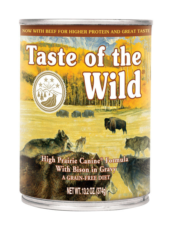 Taste of the Wild High Prairie Adult Bison Dog Food Grain Free 13.2 oz