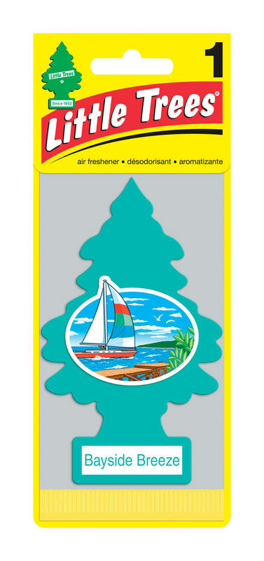 Little Trees Bayside Breeze Scent Car Air Freshener Solid 1 pk