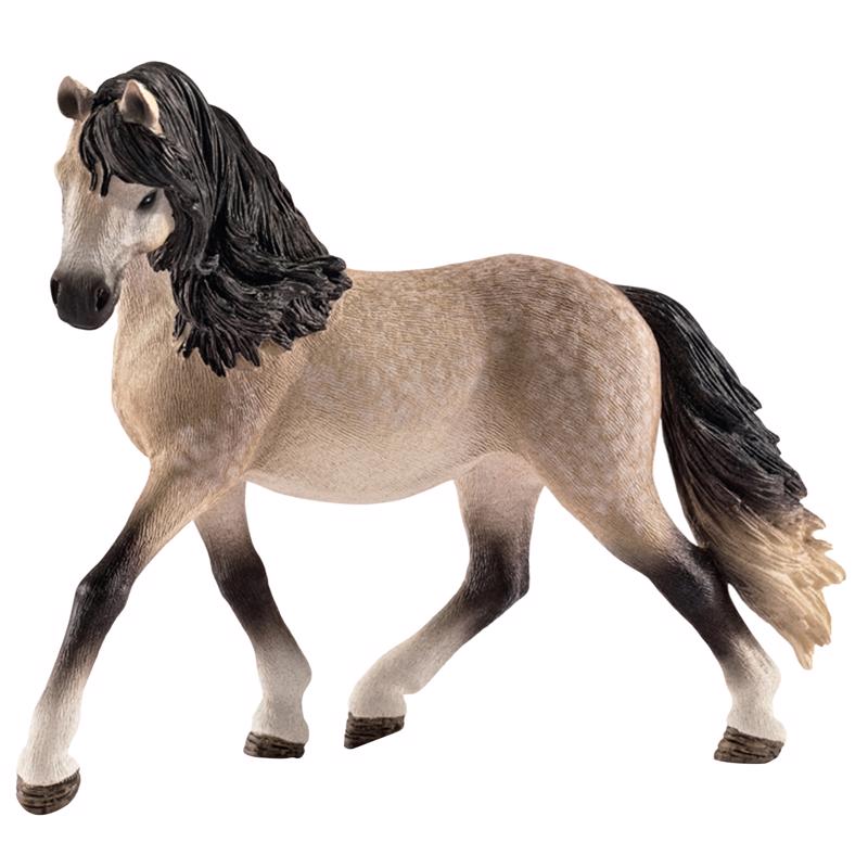 Schleich Horse Club Andalusian Mare Horse Toy Black/Tan