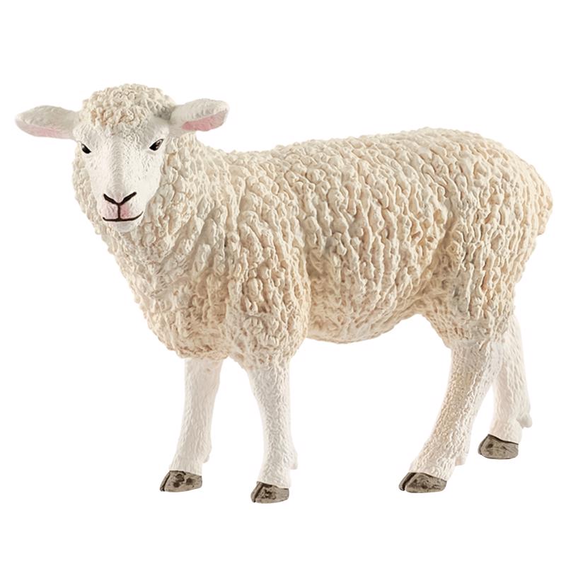 Schleich Farm World Sheep Toy White