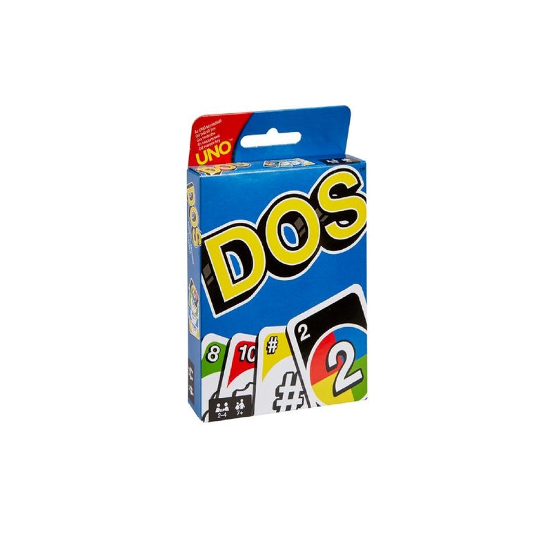 Mattel Dos Card Game Multicolored 112 pc