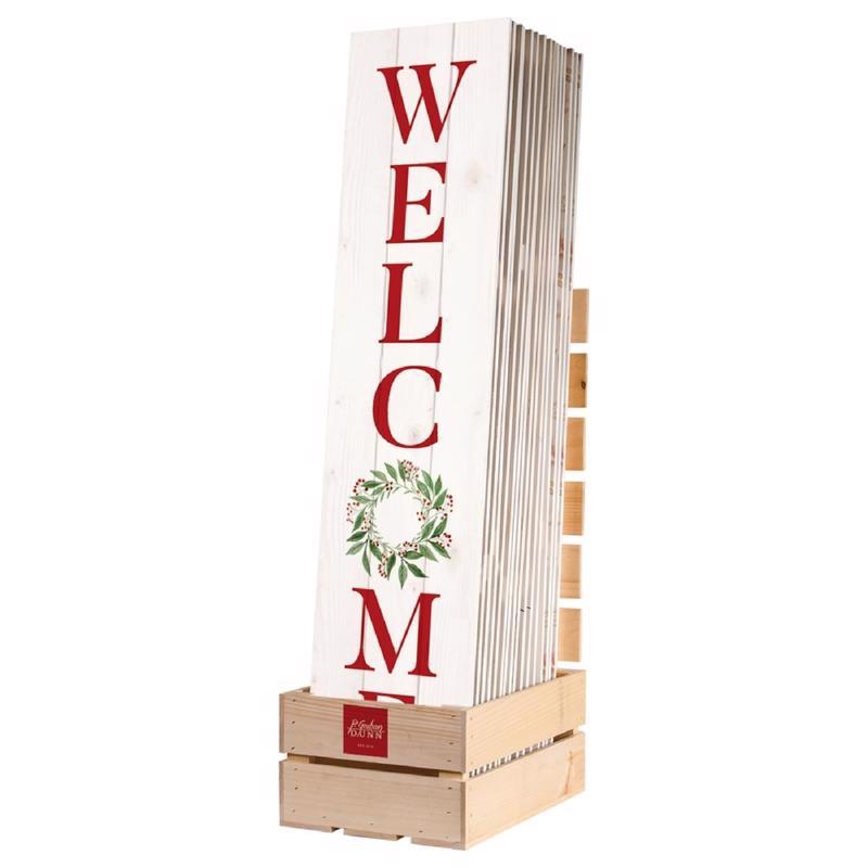 P Graham Dunn 47 in. Christmas and Halloween Assortment Porch Signs