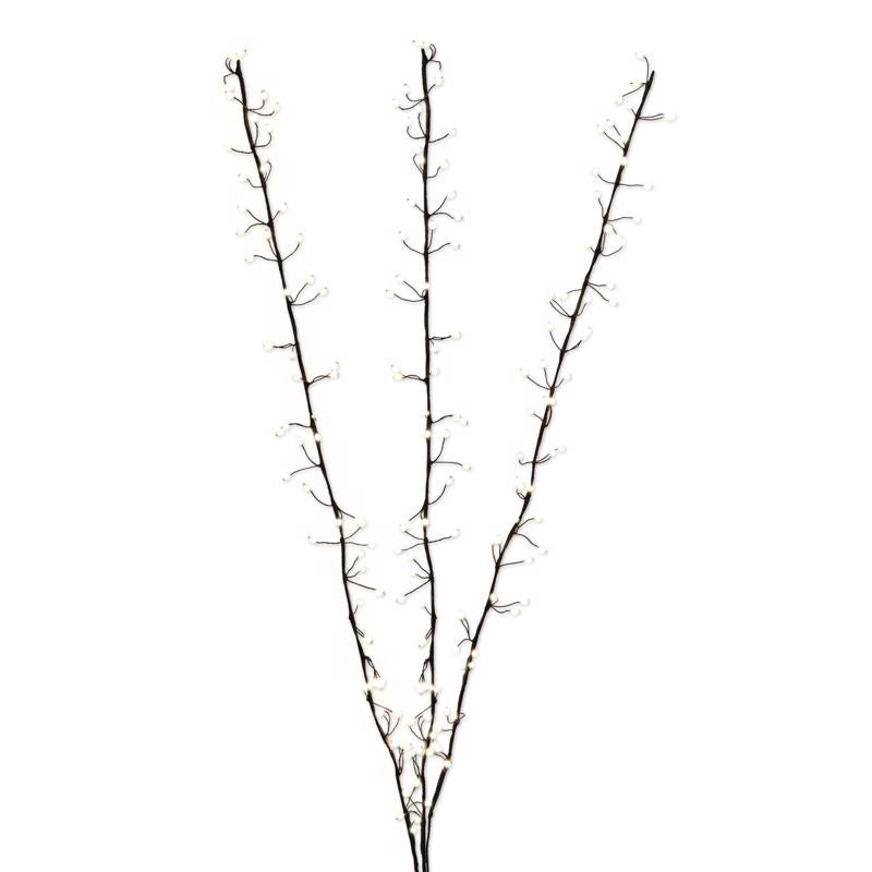 Celebrations LED Warm White Lighted Branches 38 in. Yard Decor