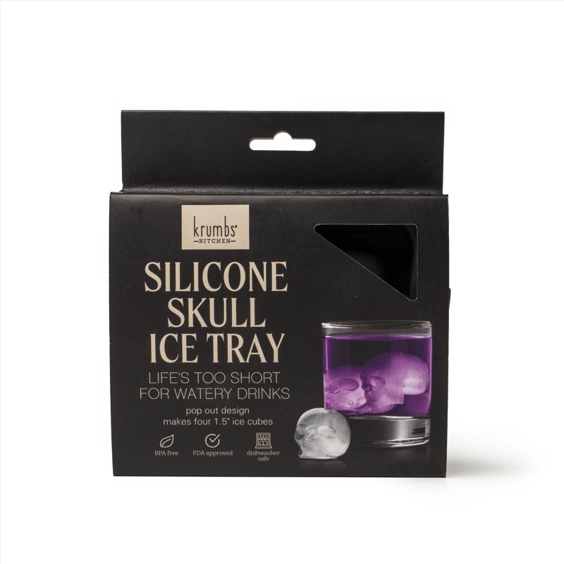 Krumbs Kitchen Black Silicone Ice Tray