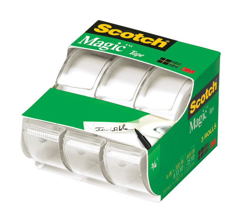 Scotch Magic 3/4 in. W X 300 in. L Tape