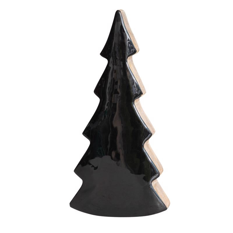 Creative Co-Op Natural Christmas Tree Table Decor 9 in.