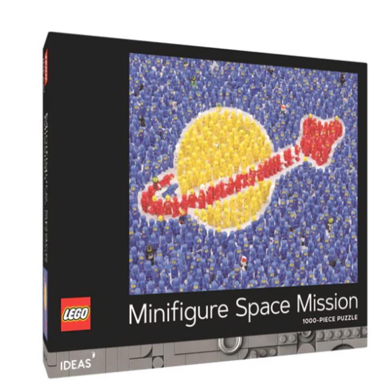 LEGO Licensed Minifigure Space Mission Puzzle Multicolored 1000 pc
