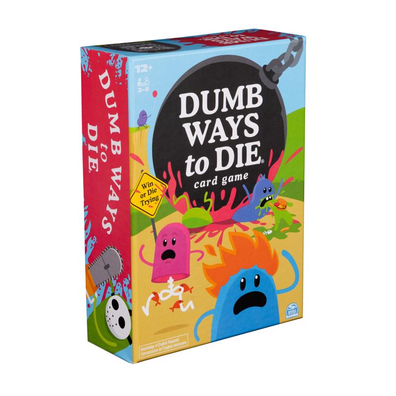 Spinmaster Dumb Ways to Die Card game