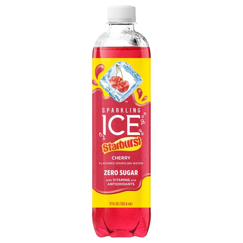 Sparkling Ice Starburst Cherry Carbonated Water 17 oz 1 pk