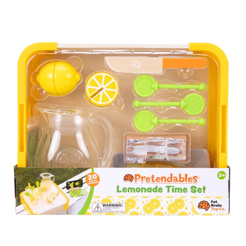 Fat Brain Toy Pretendables Lemonade Time Set Multicolored 20 pc