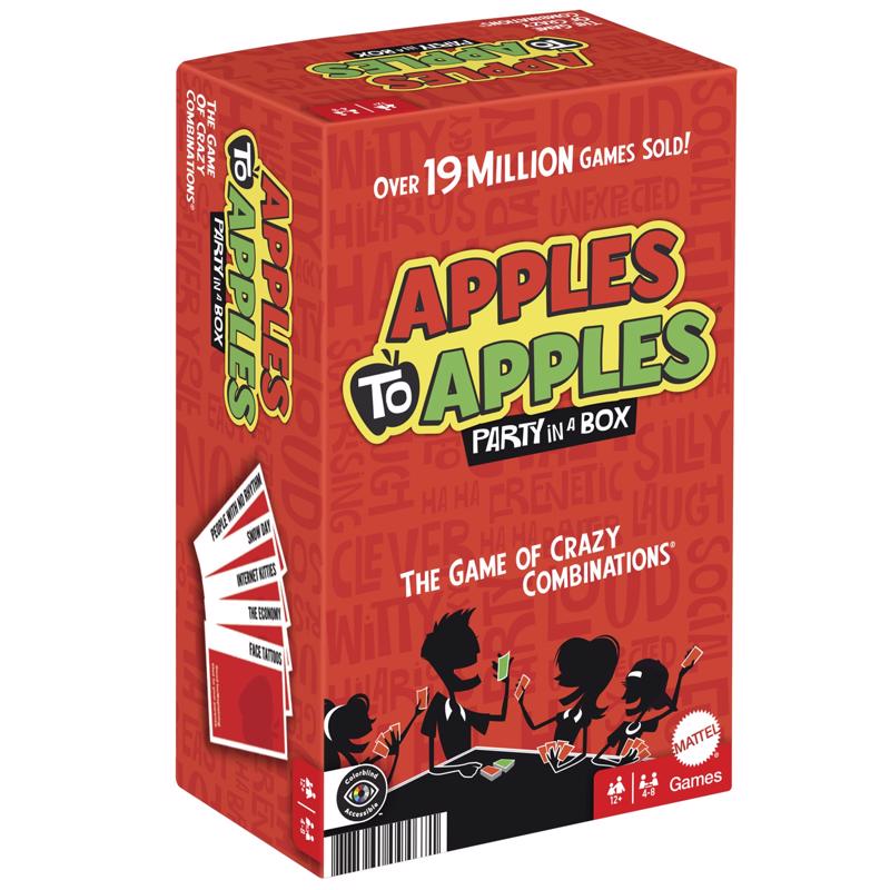 Mattel Apples To Apples Card Game Multicolored