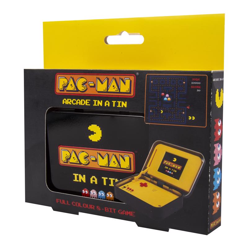 Fizz Pac Man Arcade in a Tin Yellow