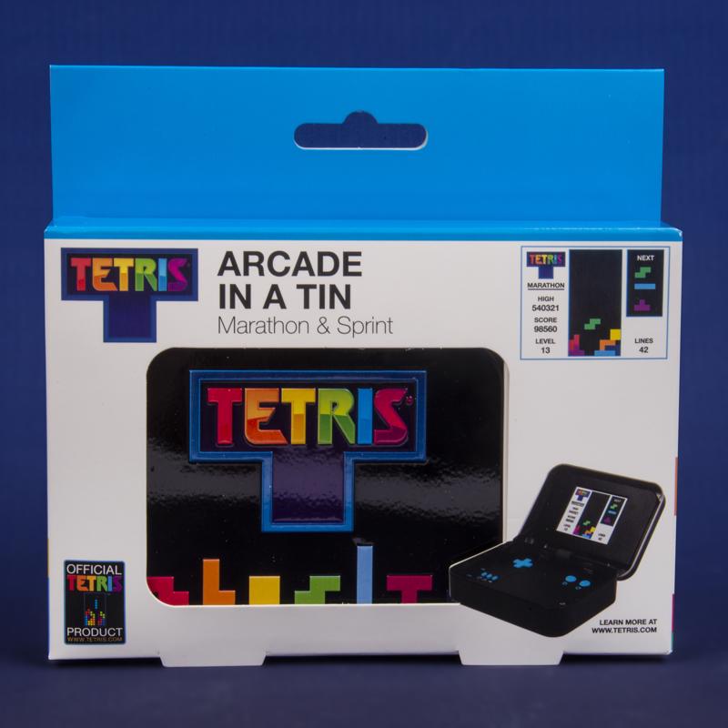 Fizz Tetris Arcade in a Tin Black