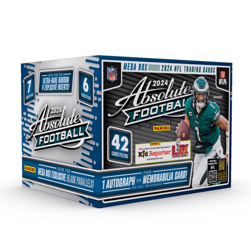 Panini NFL 2024 Absolute Football Mega Box Trading Cards