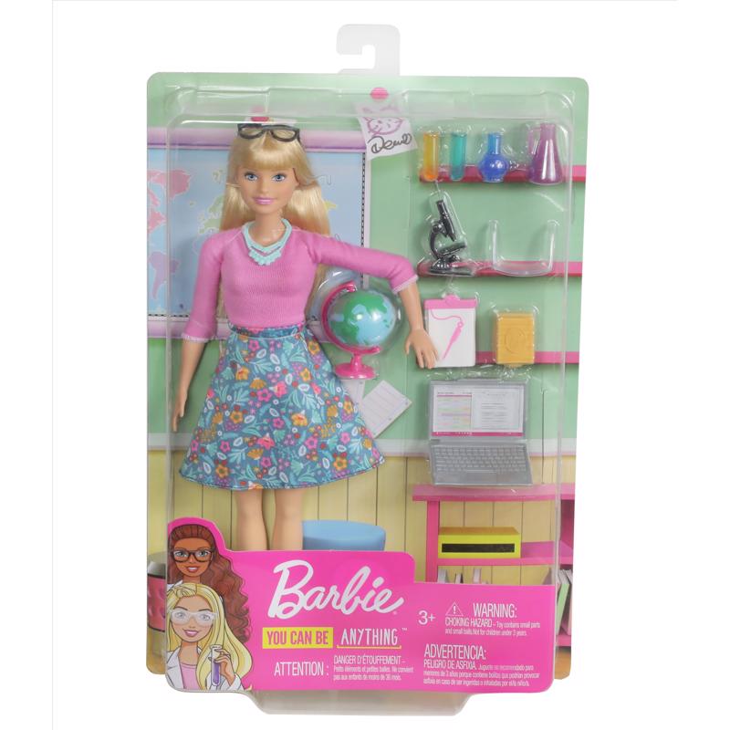 Barbie Teacher Doll Multicolored