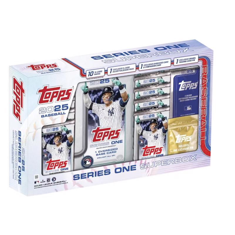Topps Series 1 MLB 2025 Super Box Trading Cards