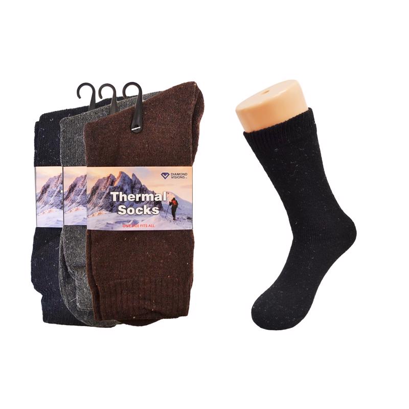 Diamond Visions Hudson Bay Traders Goods Thermal Sock Cotton 1 pk