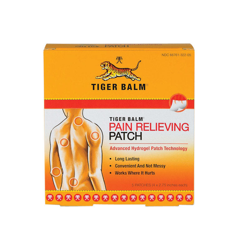 Tiger Balm Pain Relief Patch 5 pk