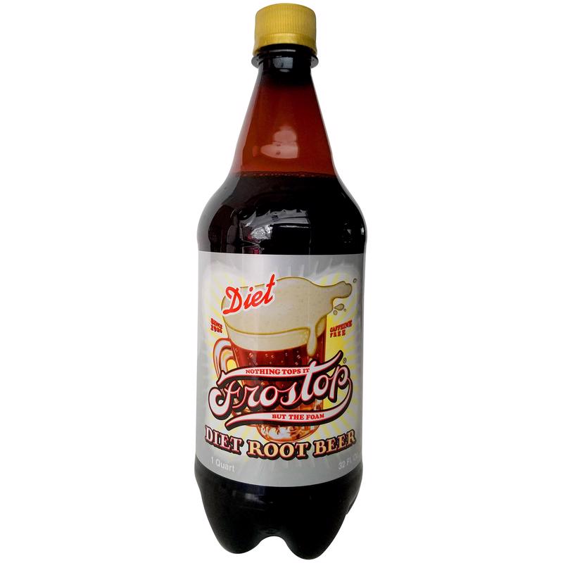 Frostop Diet Root Beer Soda 32 oz 1 pk