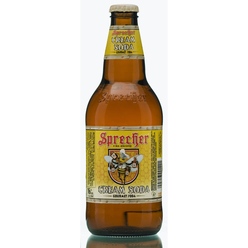 Sprecher Vanilla Caramel Creme Soda 16 oz 1 pk