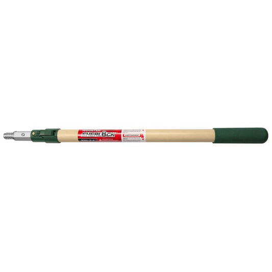 Wooster Sherlock Telescoping 4 ft. L X 1.5 in. D Aluminum/Fiberglass Extension Pole Beige/Green