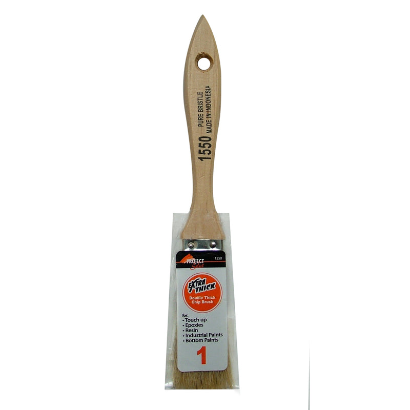 Linzer 1 in. Double Thick Flat Chip Brush