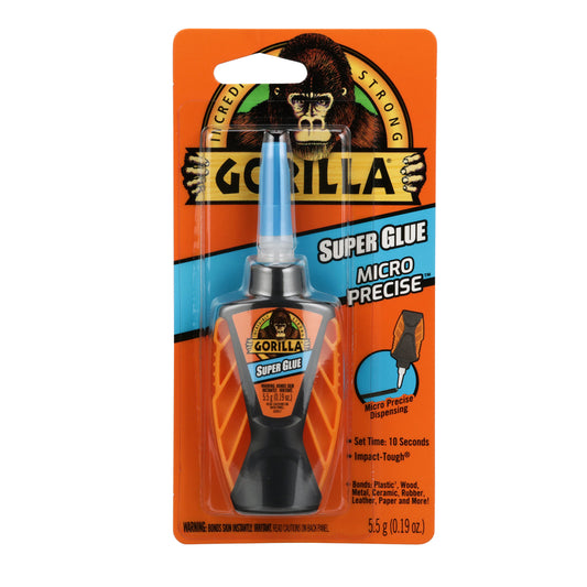 Gorilla High Strength Clear All Purpose Super Glue 0.19 oz