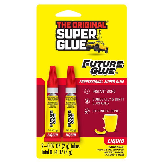 The Original Super Glue Future Glue Super Strength Clear All Purpose Super Glue 2 pk