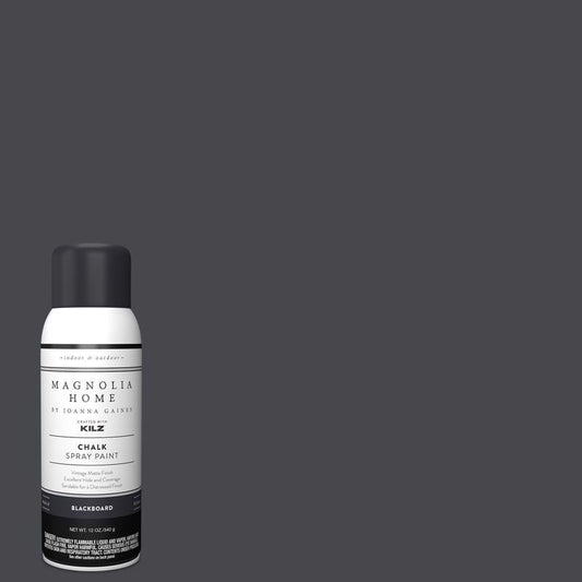 Magnolia Home by Joanna Gaines  Matte Blackboard Sprayable Chalk Paint 12 oz