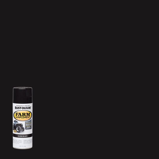 Rust-Oleum Specialty Indoor and Outdoor Gloss Black Farm & Implement 12 oz