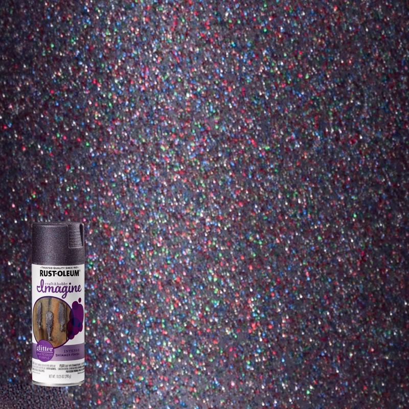 Rust-Oleum Imagine Glitter Purple Spray Paint 10.25 oz
