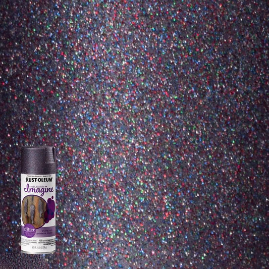 Rust-Oleum Imagine Glitter Purple Spray Paint 10.25 oz