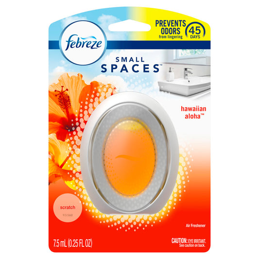 Febreze Small Spaces Hawaiian Aloha Scent Air Freshener 0.25 oz Liquid 1 pk