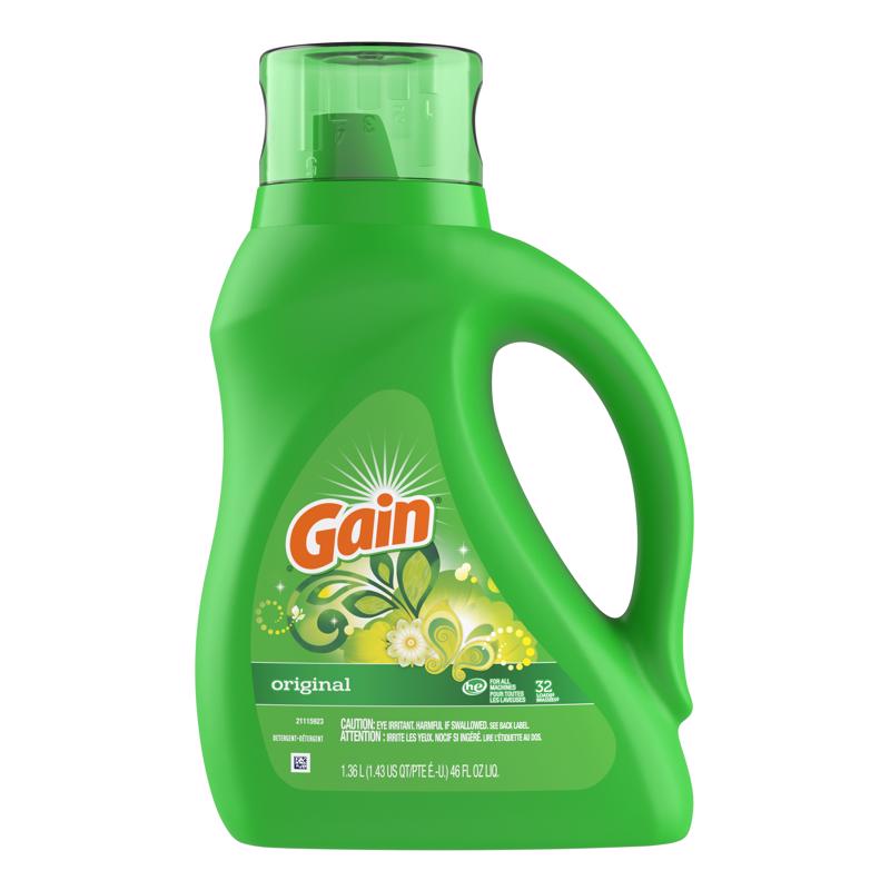 Gain Original Scent Laundry Detergent Liquid 46 oz 1 pk
