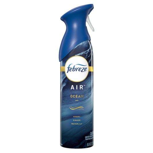 Febreze Air Ocean Breeze Scent Odor Eliminator 8.8 oz Aerosol