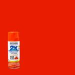 Rust-Oleum Painter's Touch 2X Ultra Cover High-Gloss Fiery Orange Paint+Primer Spray Paint 12 oz