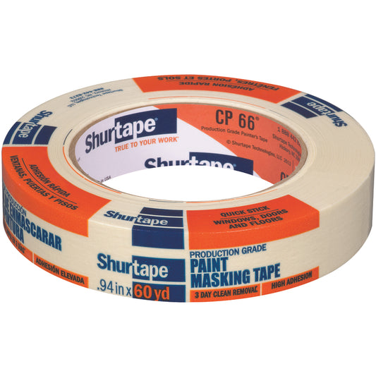Shurtape 0.94 in. W X 60 yd L Tan High Strength Painter's Tape 1 pk