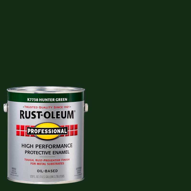 Rust-Oleum Indoor and Outdoor Gloss Hunter Green Enamel Protective Paint 1 gal