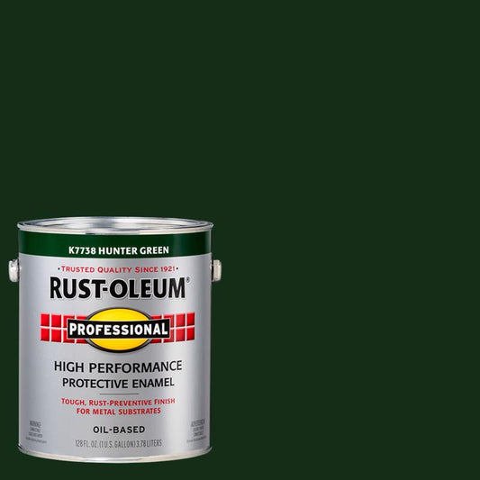 Rust-Oleum Indoor and Outdoor Gloss Hunter Green Enamel Protective Paint 1 gal